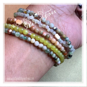 Stackable Petite Crystal Bracelets